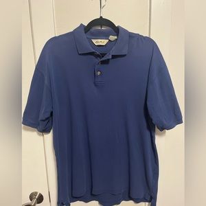Eddie Bouer Blue Pilo